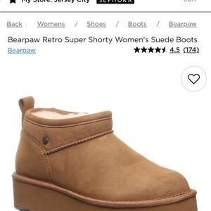 Bearpaw Women's Suede Winter Boots - Brown